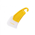 Puhastamine Silikoonist spaatliga k&ouml;&ouml;gikaabits Pehme teraga kaabitsahari M&auml;&auml;rdunud pannin&otilde;ud Puhastusvahendid T&ouml;&ouml;riistad Silikoonist k&ouml;&ouml;giriistad kollane