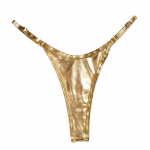 Naiste G-string, l&auml;ikiv kolmnurga kuju, &uuml;hev&auml;rviline elastne pehme reguleeritav rihm S