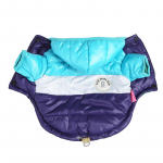 Koerad Talve kapuutsid Koerte k&uuml;lma ilmaga riided Veekindel suur koera sulejope Talvine soe koeramantel koertele Prantsuse buldogi mopsi mantlid Lemmikloomade riided 10# sinine