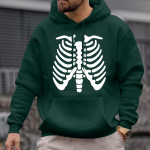 Kapuutsiga sporditreeningkost&uuml;&uuml;m Unisex jooksuriided pikkade varrukatega pullover Pusad Pusa XXXL must
