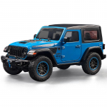 1/18 Jeepi Wrangler Rubicon Sulamist Maastikus&otilde;idukite Auto Mudel Valatud & M&auml;nguasi Metallist Auto Mudel Simulatsioonheli ja valgusega Laste Kingitus sinine