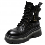 Uued naiste nahast sandaalid kvaliteetse platvormiga &otilde;&otilde;nsad rooma naiste kiilu sandaalid klassikalised nahast saapad naistele 35