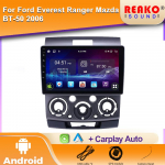 Autoraadio Ford Everest Ranger Mazda BT50 BT-50 2006-2011 jaoks 2 Din Android Raadioekraan Multimeediapleier Autoradio Peaseade 4 core 1GB+32GB carplay