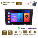 Autoraadio multimeediumipleier Opel Astra Antara Meriva Vivaro Combo Signum Vectra Corsa 2 Din Android Carplay GPS Autoradio 2+32GB jaoks must