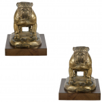 Bulldog, English Bulldog, British Bulldog IV - dog statue, figurine for office, trophy for dog show by Art-Dog brand