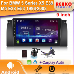 2Din Android autoraadio BMW 5 E39 jaoks 1995 - 2003 E53 X5 M5 auto multimeedia videopleier Navigatsioon GPS Carplay Autoradio 8 core 6GB+128GB