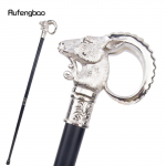 Valge kits lamba jalutuskepp, dekoratiivne Cospaly vintage pidu, moodne jalutuskepp Halloweeni ristmik 91cm