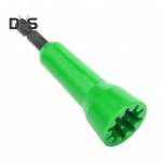 Elektrilise traatmutri keerdkaabli keerdumist&ouml;&ouml;riist K&otilde;rge k&otilde;vadusega roostekindel universaalne kompaktne kaasaskantav kaabli keerd&uuml;hendus roheline