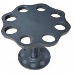 Puidust kepp statiivi &uuml;mmargune Puidust kepistatiiv Kepihoidja esikusse statiiv