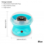 Mini elektriline suhkruvati meister vahukommi meisterdamise masin kodumajapidamises kasutatav suhkruniidi valmistamise seade EU punane