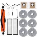 Tarvikud Xiaomi robottolmuimejale X20 Plus / X20+ Tolmuimeja Varuosad Asenduskomplekt, Peahari, Harjakate, Tolmukotid, Hepa filter, Mopilapid Kit 1