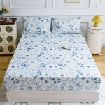 Lilletr&uuml;kis Deep Pocket kuninganna voodilinade komplekt - 3 arvutit pehmest mikrokiust kuninganna voodilinad Deep Pocket pleekimiskindlad voodipesu linad ja padjap&uuml;&uuml;rid 160x200+25cm+2 pillowases