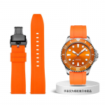 Klassikaline kummist rihm Seiko Citizen Omega kiirkinnitusega kellarihmale 20mm 22mm 24mm silikoonist Tropic nutikellarihm 22mm