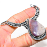 Looduslik Tiffany kivi v&auml;&auml;riskivi 925 sterlingh&otilde;be kingitus ripats 2,76 M1B58