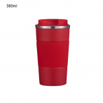 Termoskolb kohvikruus 380Ml/510Ml, paksendatud topelt roostevabast terasest kohvitermoskruus kingituseks vaakumkolb 380ml punane