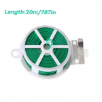 Aed Twist Tie Roheline Taim Ronimis Tugikaabel String Korduvkasutatav lille Pugeja Viinapuud Hoiad Fikseeritud Taimesidumise t&ouml;&ouml;riist Vaba l&otilde;ikamine 20m/787in