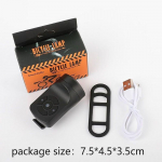 USB-laadimisjalgratta elektriline kell 120 DB jalgrattakell Jalgratta elektrilise helisignaaliga jalgratta tarvikud