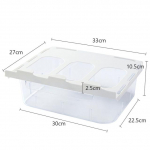 Riidekapp Rippuv aluspesu Hoiukast Laua all Sahtli korraldaja aluspesu jaoks Sokk Rinnahoidja Riided Isekleepuv kapi korrastaja