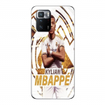 Coque Maniacase pour Xiaomi Redmi Note 10 Pro 5G Kylian Mbappe Real Madrid wallpaper celebration