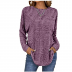 Koo kampsun, mugavad naiste pikkade varrukatega vabaaja s&auml;rgid 5XL