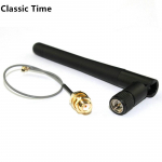 2.4G antenn kokkupandud Bluetooth wifi moodul ZigBee antenn SMA kuni IPEX toiteliin 2.4GHz Antenn 3DBi