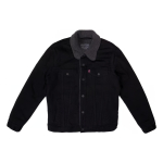 Levis puuvillane fliisvoodriga teksajakk Talvine unisex jope Must 16365-0054 M black