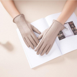 Naiste lambanahast kindad talvised soojad pluss sametist l&uuml;hikesed &otilde;hukesed puutetundlikud s&otilde;idu v&auml;rvilised naiste kunstnahast kindad M veinipunane v&auml;rv