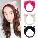 Naiste korea stiilis armsad kassik&otilde;rvad, elastne n&auml;opesupeakate, peapael, juuksepael must