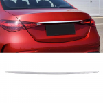 Mercedes Benz C-klassi W206 2024 2024 auto kujundamise v&auml;lisosade jaoks Paigaldage tagumine pagasiruumi tagaluugi viimistlus roostevabast terasest kroomkleebis