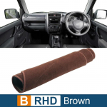 Auto Armatuurlaua Kate V&auml;ltida Valgust Pad P&auml;ikesevari Matt Anti-UV Vaip Suzuki Jimny jaoks 1998-2011 2012 2013 2014 2015 2016 2017 2018