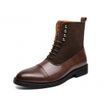 Moodsad luksuslikud mustad meeste pahkluusaapad Kvaliteetsed nahast Chelsea saapad Meeste terava ninaga formaalsed kingad Meeste Oxford kinga bota masculina 38