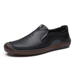 Moodsad Uued Kvaliteetsed Pehmest Veisenahast Meeste Kingad Mees Pruunid &Auml;ri Klassikalised &Uuml;mara Ninaga Mokassiinid Zapatos Hombre 38 black