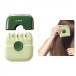 Juuksel&otilde;ikamiskamm Kaasaskantavad juuksel&otilde;ikuse tarvikud 2-&uuml;hes minijuuste trimmer roheline