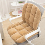Pestav kate Talvine kiiktoolipadi eemaldatava v&ouml;&ouml;koha kaitsega, paksendatud kontoriarvutitooli s&ouml;&ouml;gitoa istmepadi 45x90cm beige