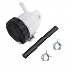 Pidurivedeliku paagi paagi &otilde;litass Kawasaki Ninja ZX10R ZX14R ZX6R ZX7 ZX7R ZX9R Z1000 ZZR600 Suzuki GSXR 600 750 1000 jaoks valge