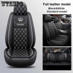 WTEMPO Crown autoistme kate 5-kohaline nelja aastaaja universaalne komplekt, mis sobib enamikule 5-kohalistele autodele/maasturitele/veoautodele/kaubikutele. kuld/must