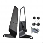 Motorbike Rearview Mirrors Sturdy Easy to Install Aluminum Alloy Multiuse Fixed Wing Modification