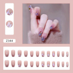 24 t&uuml;kki Wear Nail L&uuml;hike Ballet Diamond Aurora S&auml;rav k&uuml;&uuml;net&uuml;kk Flash k&uuml;&uuml;net&uuml;kk K&uuml;&uuml;net&uuml;kk V&otilde;ltsk&uuml;&uuml;s