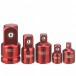 1/4, 3/8, 1/2'' Pesaadapterite komplekt L&ouml;&ouml;kadapter SAE Pesaadapter Cr-V terasest Pesa Konverter Adapter Autoremondit&ouml;&ouml;riistade jaoks punane