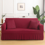 &Uuml;hev&auml;rviline diivanikate elutuppa Stretch diivanikate nurk L-kujuline kombineeritud diivani kate Kodusisustus Eemaldatav Small(90-140cm)1PC