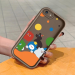 Pehme silikoonist ruudukujuline redelprintimismuster telefoni korpus, t&auml;iskaanega kaamera p&otilde;rutuskindel kaitse kummist &uuml;mbris iPhone Infinix Tecno OnePlus jaoks OnePlus Nord CE 5G must