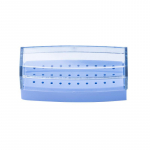 30 holes Dental Bur Holder Dental lab Dentistry Burs Box High Temperature Sterilizable Bur holder sinine