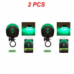 2/3/4tk LED tagumine tagatuli veekindel ohutus hoiatustuli, 4 režiimi ja 2 Laser Night Mountain Bike Light tagumine latern