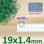 L&auml;bim&otilde;&otilde;t 19&ndash;43 mm Rohelised k&otilde;rge elastsed kummipaelad Varustused venivad O-r&otilde;ngad 50Pcs