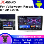 Android 13 CarPlay Android Auto Autoraadio VW Passat B7 B6 CC 2010-2015 jaoks Multimeedia GPS-navigatsioon 2din 2 Din Autoraadio 4 core 1GB+32GB carplay