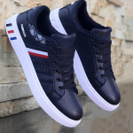 Meeste tossud vabaajaspordijalatsid meestele Kerged PU-nahast hingavad kingad Meeste lamedad valged tennised Zapatillas Hombre 44