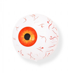 Halloweeni t&auml;ispuhutavad silmamunakaunistused Bloodshot silmamunad siseruumides ja aias Halloweeni kaunistused sinine