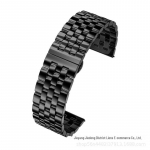 Nutikas roostevabast terasest rihm Samsungi kelladele, Huawei GT3-le ja Apple Watchile &ndash; viie helmega disain. Samsung Huawei 18mm [no arc] must