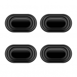 Yousheng 4/6/8/10 tk autoukse amortisaatoripadjad, lihtne paigaldamine universaalne helikindel paksendatud silikoonist autoukse sulgur 4pcs