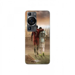 Coque Huawei P60 CRISTIANO RONALDO MESSI GOAT Maniacase
